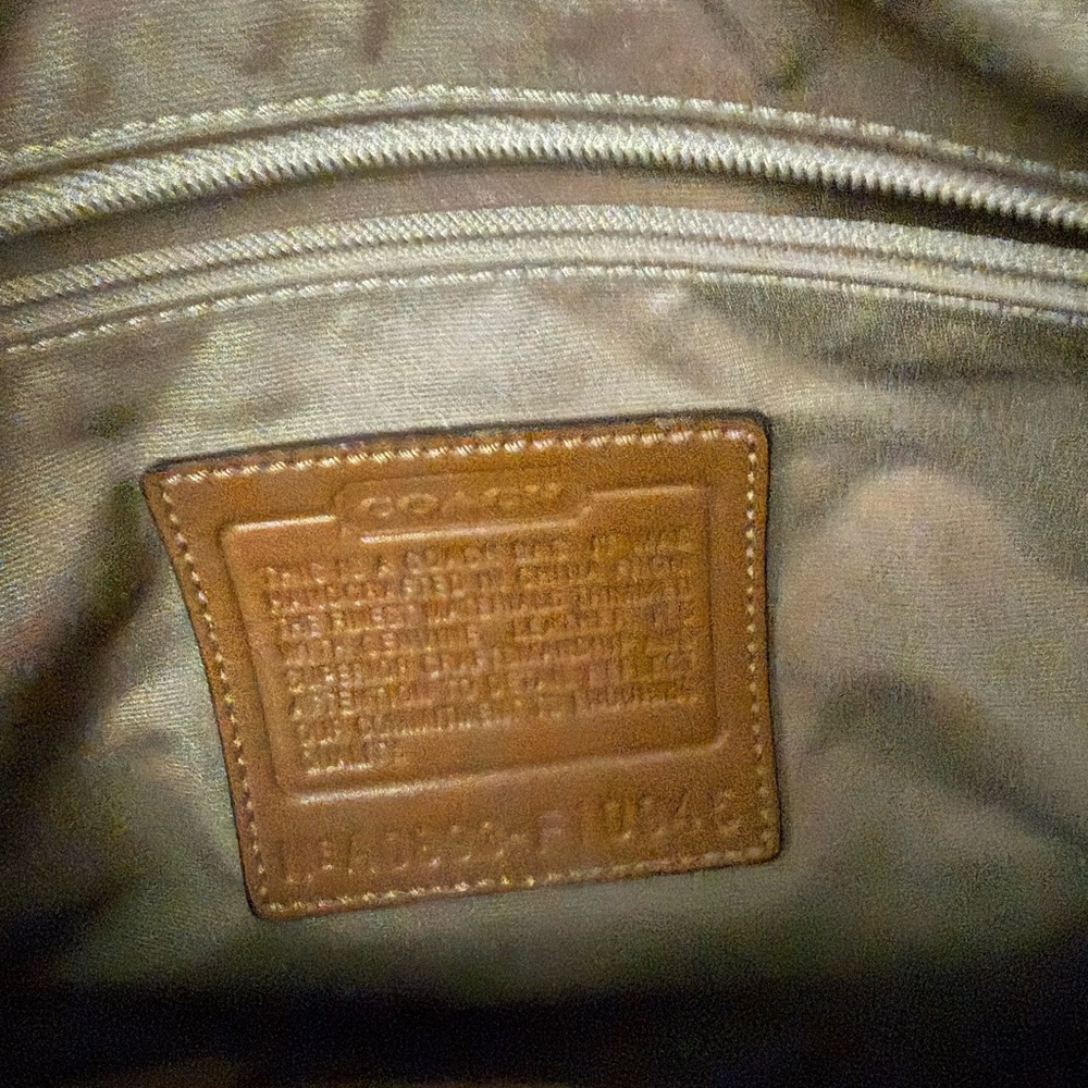 Vintage Y2K Coach Soho Hamptons Classic adjustable shoulder bag - Picture 8 of 10